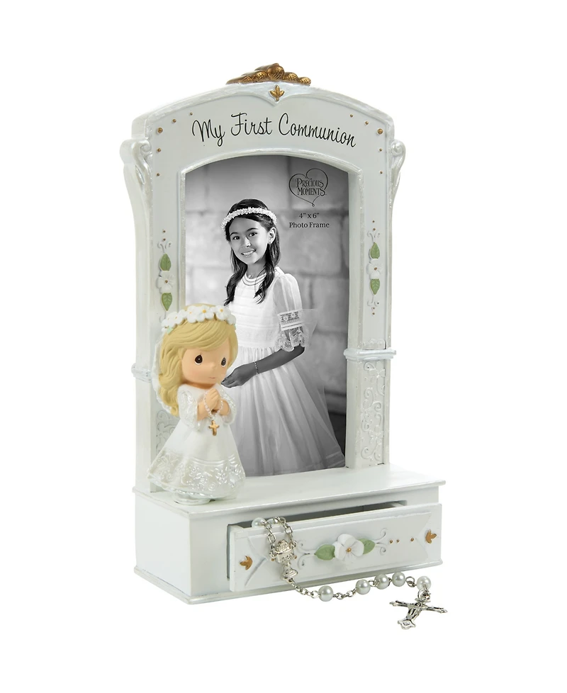 Precious Moments Communion Girl Photo Frame Set of 2