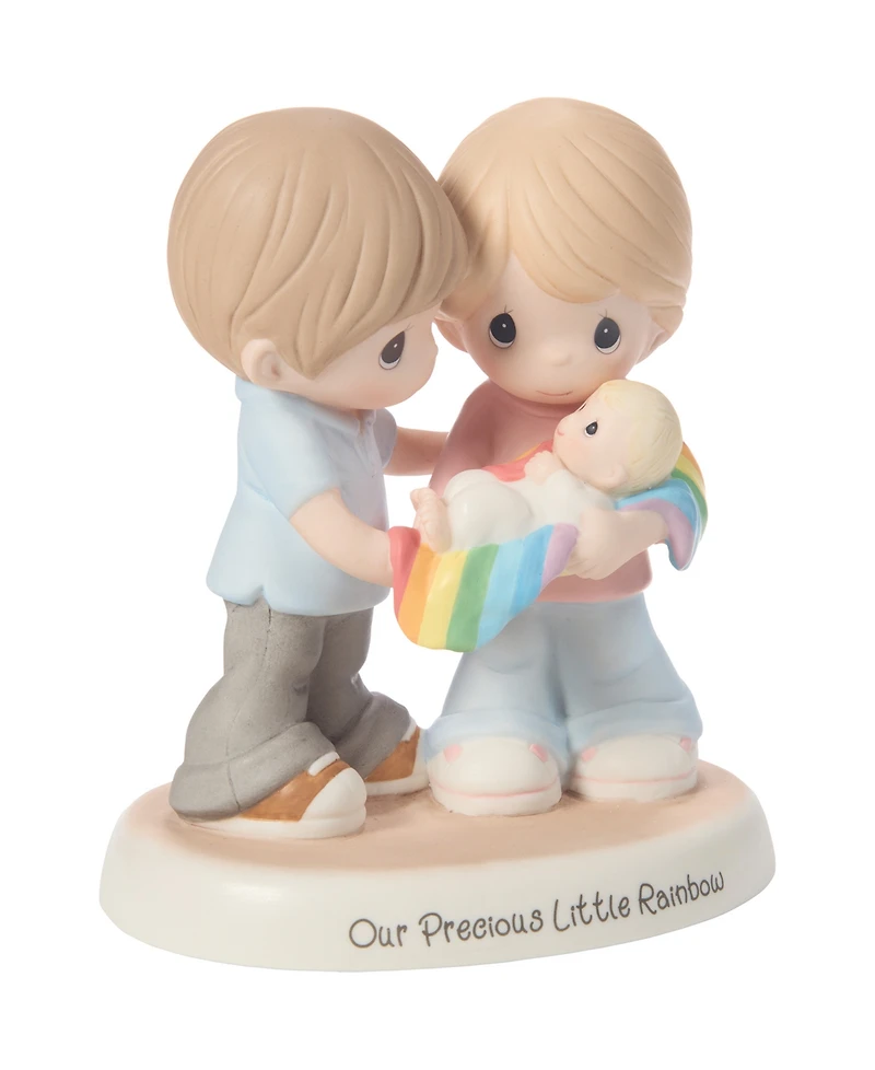 Precious Moments Rainbow Baby Couple Figurine