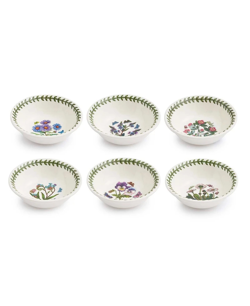 Portmeirion Botanic Garden Assorted Dinner Plates, Set of 6