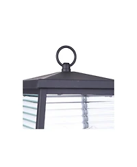 Craftmade Armstrong 16 1/4" High Midnight Outdoor Post Light