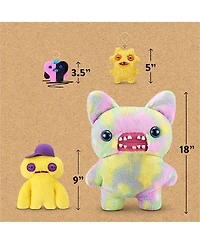 Fuggler Collectible Baby Pinkles Hearty McFarty 3.5" Heart-Shaped Plush Keychain