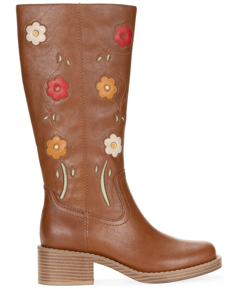 Wild Pair Women's Warblerr Square Toe Tall Boots, Macy's Exclusive