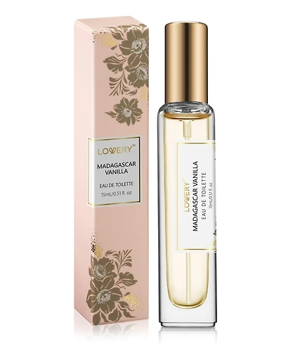 Lovery Madagascar Vanilla Eau de Toilette, 0.51 Ounce