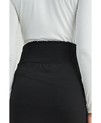 Hello Miz Maternity Wrap-Front Over-the-Belly Pencil Skirt