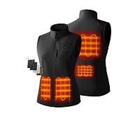 ororo Women's 4-Zone Heated Softshell Vest