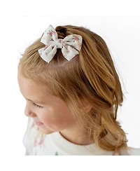 Sweet Wink Little and Big Girls Coquette Rose Tulle Bow Clip Set