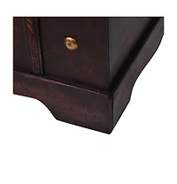 vidaXL Vintage Treasure Chest Wood 26.0x15.0x15.7