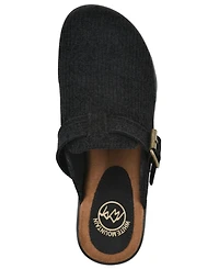 White Mountain Women's Vias Slip-On Mule Clogs