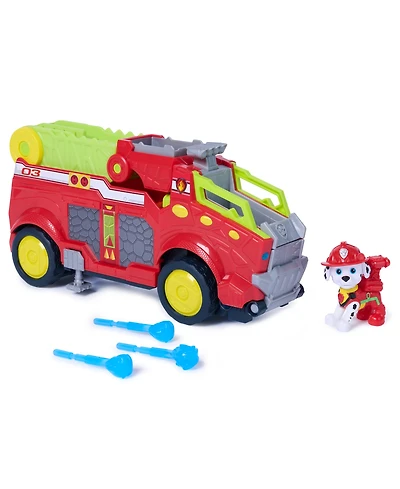 Paw Patrol Rise Roll Dino Hidden Water Launcher Extendable Rescue Ladder Vehicle Set