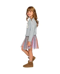 Deux par Toddler Girls (2T-5T) Poodle Sweater