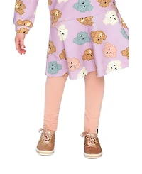 Deux par Little and Big Girl 6-12 Cotton Leggings