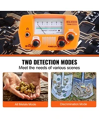 Hongge 8 Inch Waterproof Search Coil Metal Detector with Lcd Display