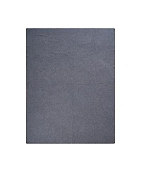 Hongge Warm Wool Blend Stadium Camping Blanket 64 x 88 inches Flame Retardant for Hiking and Travel