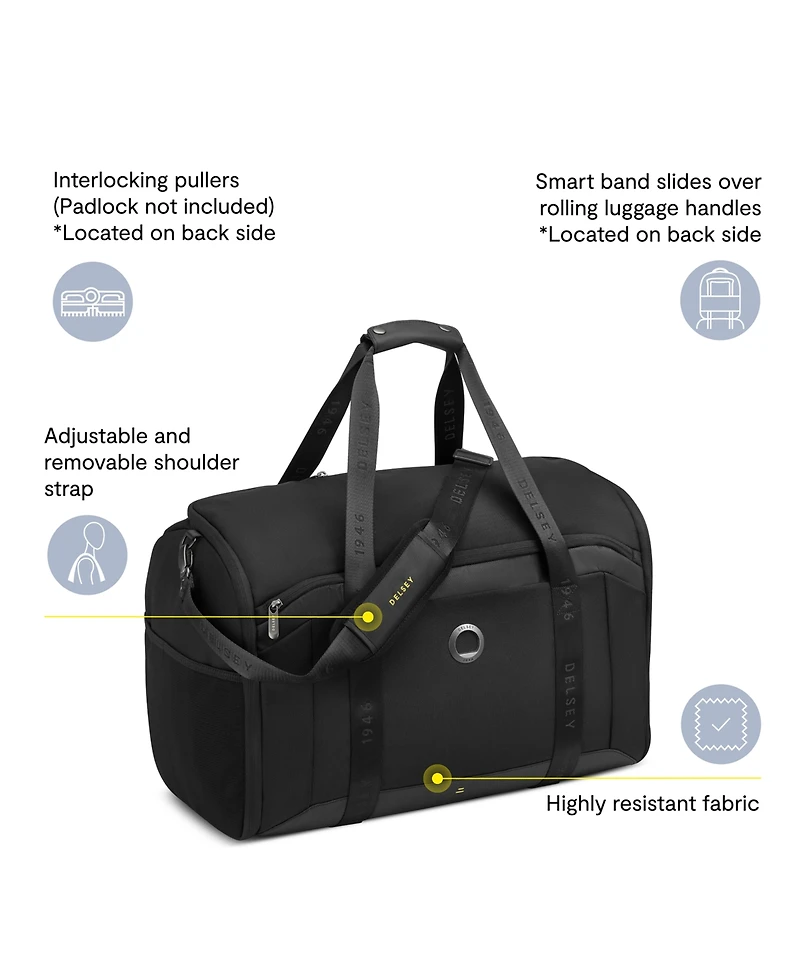 Delsey Paris Dlc Pro 20.5" Garment Duffel Bag
