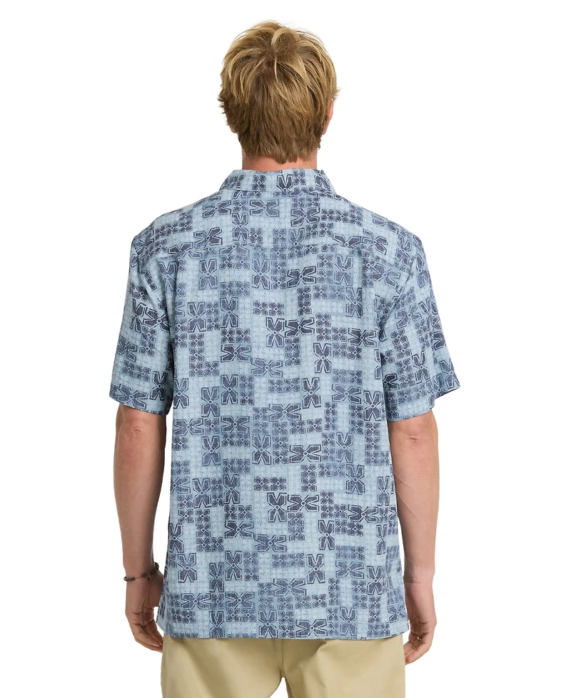 Quiksilver Waterman Men's Regular-Fit Print Shirt