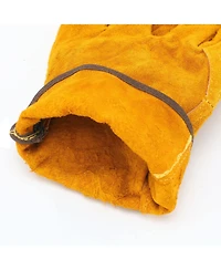 Xdovet Leather Work Gloves Flexible Grip Thorn Proof Cut Resistant Men Women