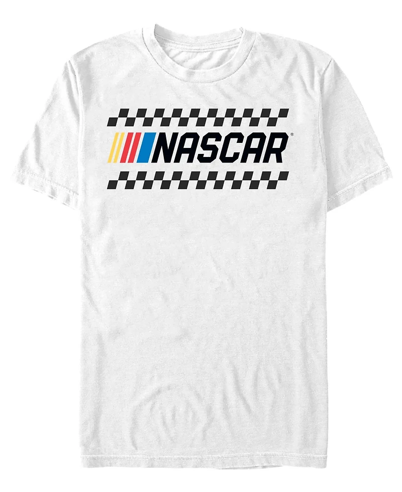 Fifth Sun Men's Nascar Checker Logo Graphic T-Shirt
