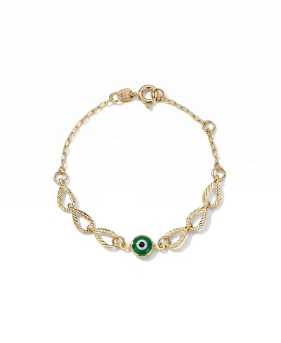 The M Jewelers Evil Eye Bracelet, 6"