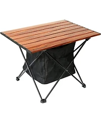 Mountaintop Portable Camping Table, Ultralight Aluminum Folding Beach Table for Camping Hiking Outdoor Picnic