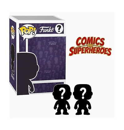 Funko Pop! Marvel and Dc Comics Superheroes Blind Box Vinyl Figures, 2-Pack, Ages 4+