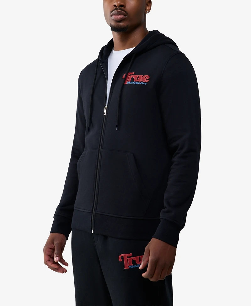 True Religion Men's Usa Zip Hoodie
