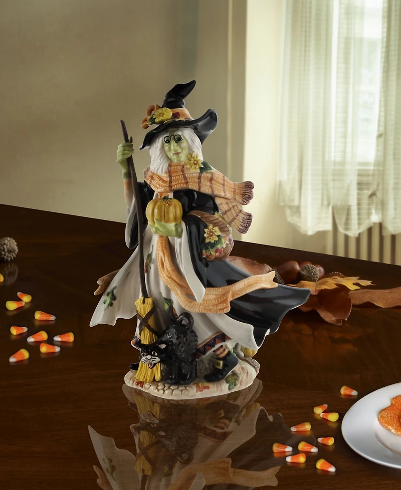 Fitz and Floyd Halloween Harvest Witch Figurine