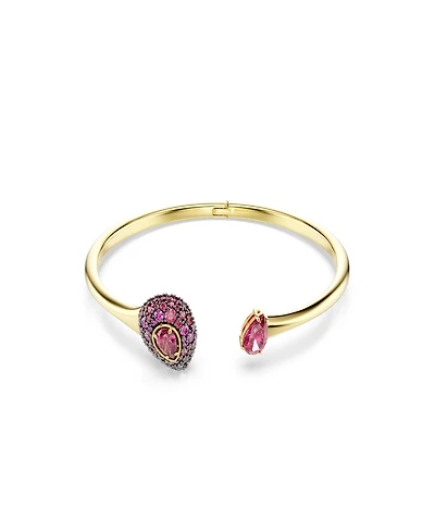 Swarovski Gold-Tone Plated Red Crystal Bracelet