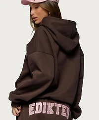 Edikted Women's Glow Rhinestone Hoodie