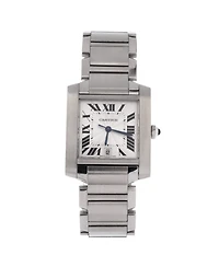 Pre-Owned Cartier Tank Francaise Automatic Watch in Stainless Steel 28mm