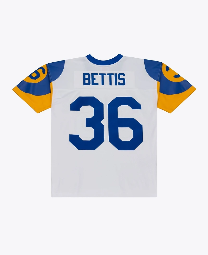 Mitchell & Ness Men's Jerome Bettis White Los Angeles Rams Retired Legacy Replica Player Jersey
