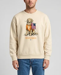 Uscape Apparel Men's and Women's Cream Tennessee Volunteers Americana Good Boy Ribbed Premium Sweatshirt