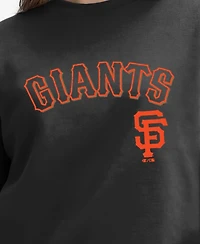 Champion Women's San Francisco Giants All-Star Midweight Screen-Print Graphics Sweatshirt