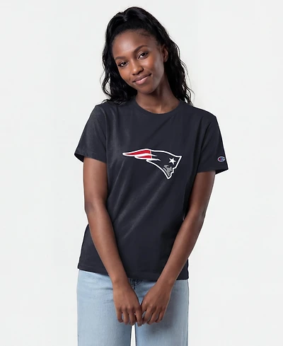 Champion Women's New England Patriots Logo T-Shirt