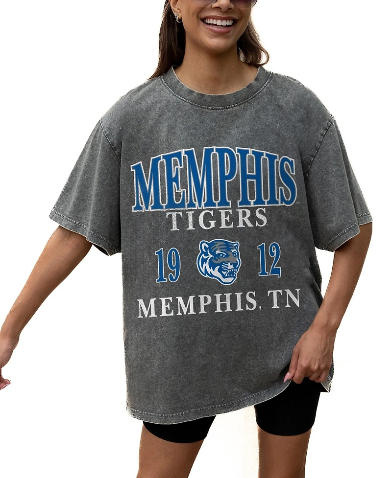 Gameday Couture Women's Memphis Tigers Oversized Graphic T-Shirt