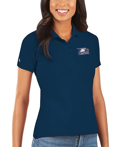 Antigua Women's Navy Georgia Southern Eagles Legacy Pique Polo Shirt