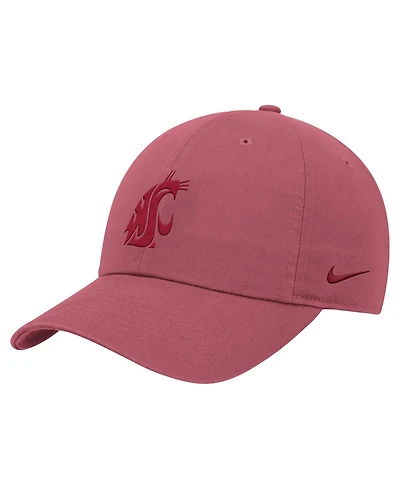 Nike Men's Crimson Washington State Cougars Club Adjustable Hat
