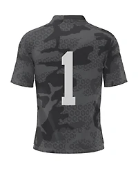 Gameday Greats Men's 1 Black Ohio State Buckeyes Camo Football Jersey