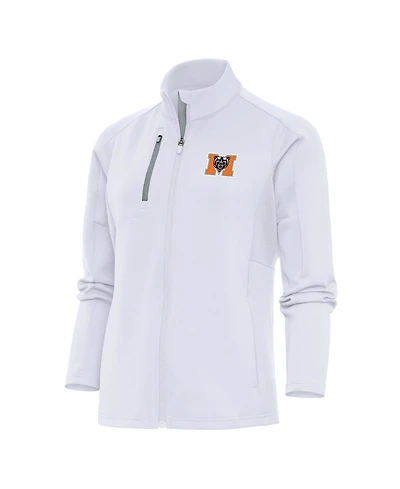 Antigua Women's White Mercer Bears Generation Full-Zip Jacket