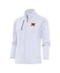 Antigua Women's White Mercer Bears Generation Full-Zip Jacket
