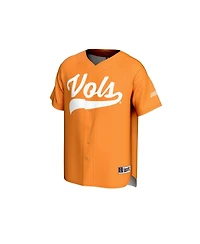 Gameday Greats Men's and Women's 1 Tennessee Orange Tennessee Volunteers Lightweight Baseball Fashion Jersey