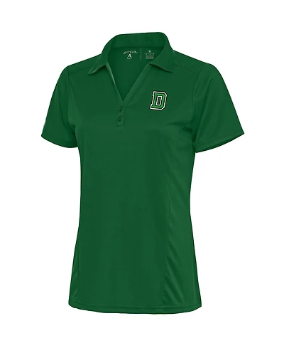 Antigua Women's Hunter Green Dartmouth Big Desert Dry Tribute Polo Shirt