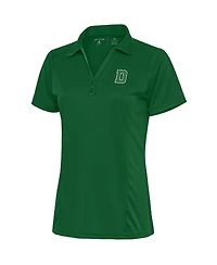 Antigua Women's Hunter Green Dartmouth Big Desert Dry Tribute Polo Shirt