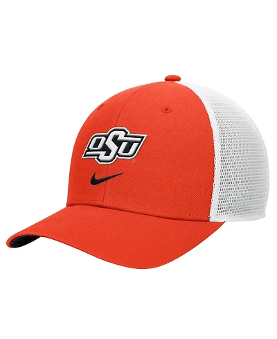 Nike Men's Orange Oklahoma State Cowboys Rise Trucker Dri-fit Adjustable Hat