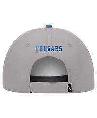 Nike Men's Gray Byu Cougars Ripstop Dri-fit Adjustable Hat