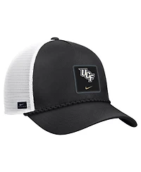 Nike Men's Black Ucf Knights 2026 On-Field Rope Adjustable Trucker Hat