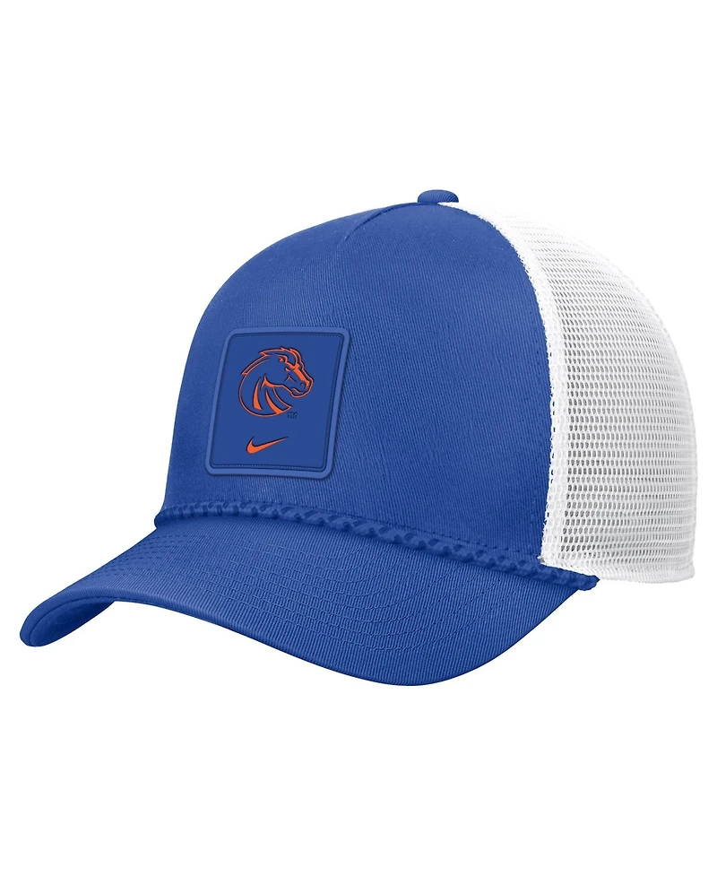 Nike Men's Royal Boise State Broncos 2026 On-Field Rope Adjustable Trucker Hat