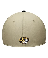 Nike Men's Beige/Black Missouri Tigers Dri-fit SwooshFlex Hat