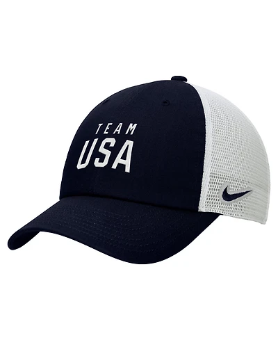 Nike Big Boys and Girls Navy Team Usa Club Adjustable Hat