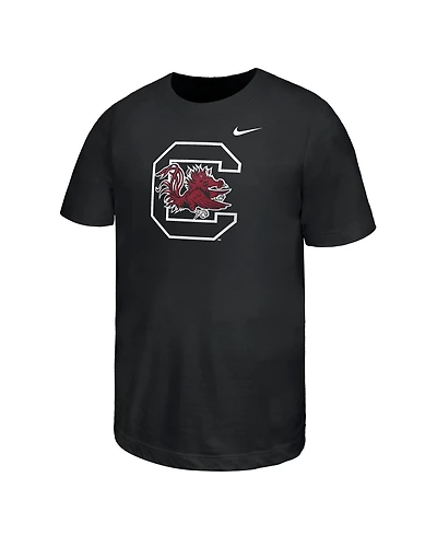 Nike Big Boys and Girls Black South Carolina Gamecocks Primary Logo T-Shirt