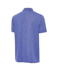 Antigua Men's Heather Royal New York Giants Scheme Polo Shirt